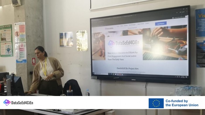 Introductory Workshop on DataScEd4CiEn at The English School